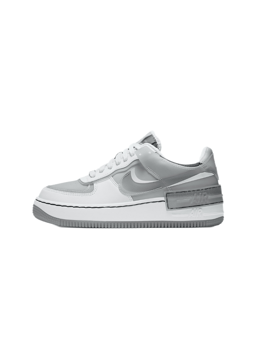 Картинка Кроссовки низкие Nike Air Force 1 Low Shadow White Grey