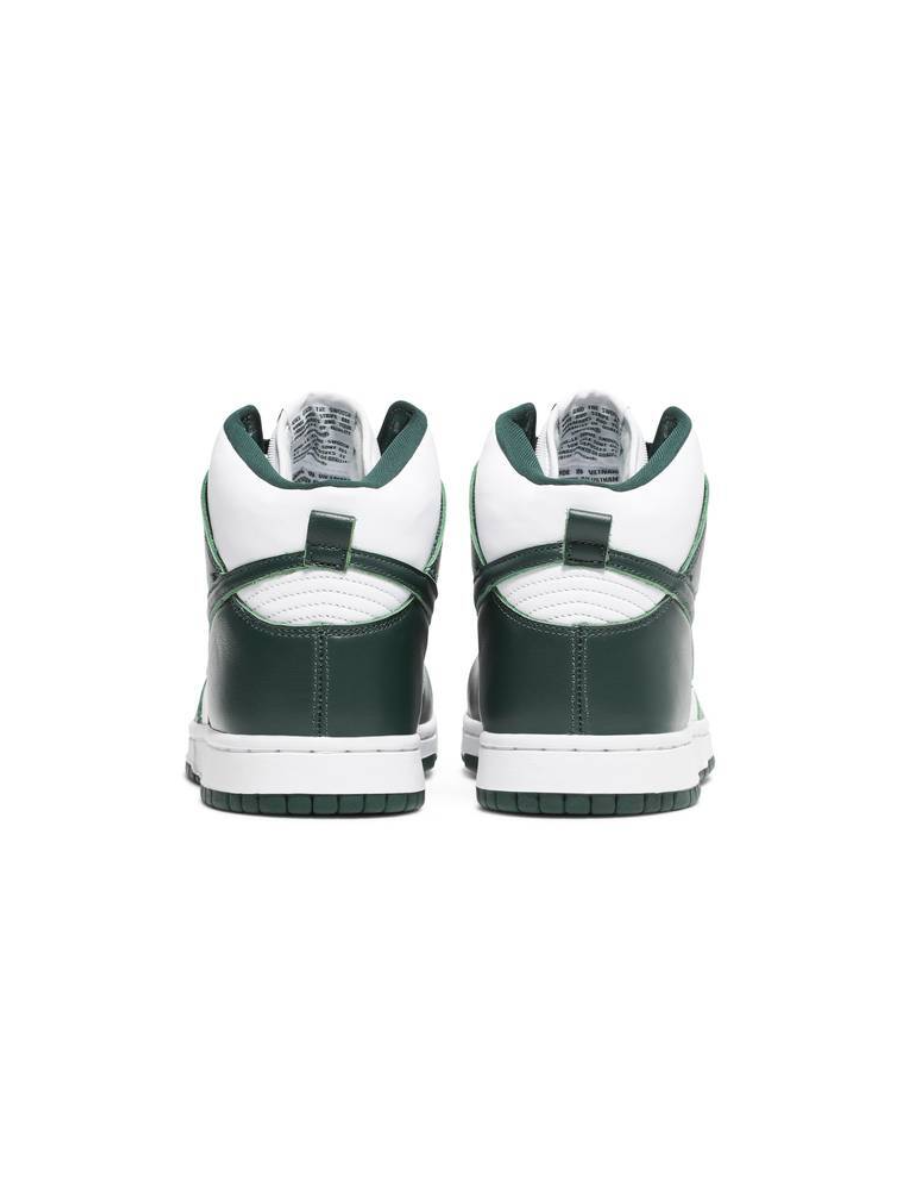 Картинка Кроссовки унисекс кожаные высокие Nike Dunk High Spartan Green