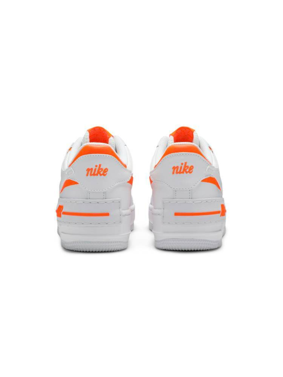 Картинка Кроссовки спортивные Nike Air Force 1 Low Shadow White Total Orange