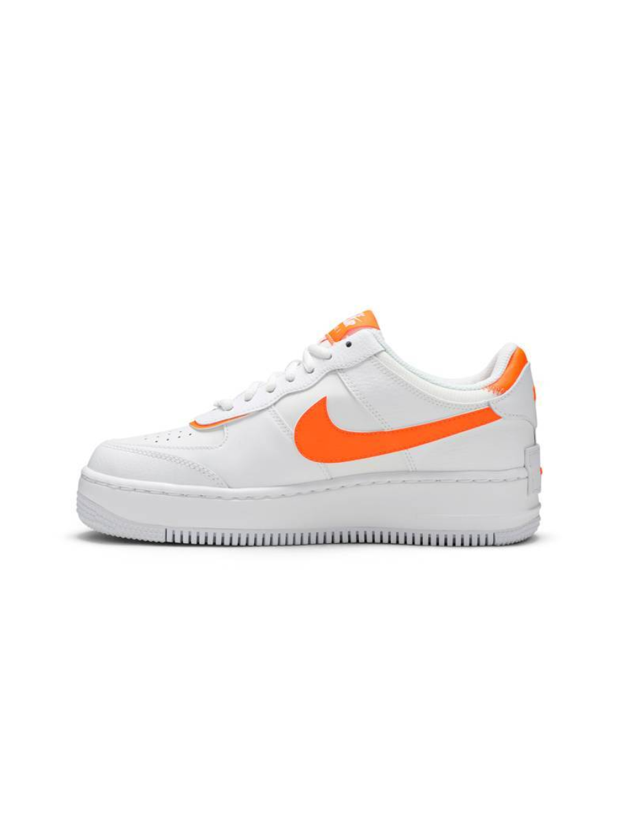 Картинка Кроссовки спортивные Nike Air Force 1 Low Shadow White Total Orange