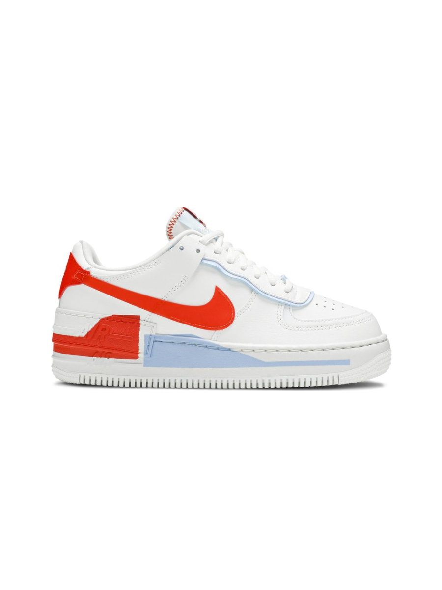 Nike Air Force 1 Low Shadow Summit White Team Orange